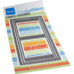 Marianne Design - Craftables - Mini Slimline 2 Squares - CR1617
