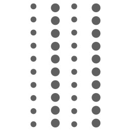 Design5 - Enamel Dots - Nignt Space Grey - D500001ED