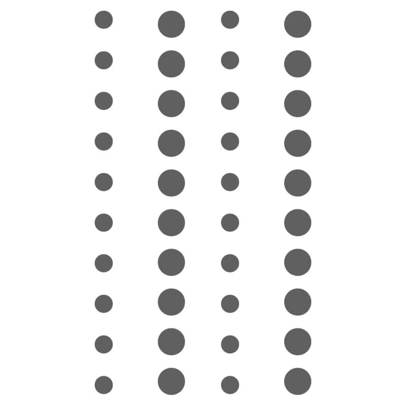 Design5 - Enamel Dots - Nignt Space Grey - D500001ED