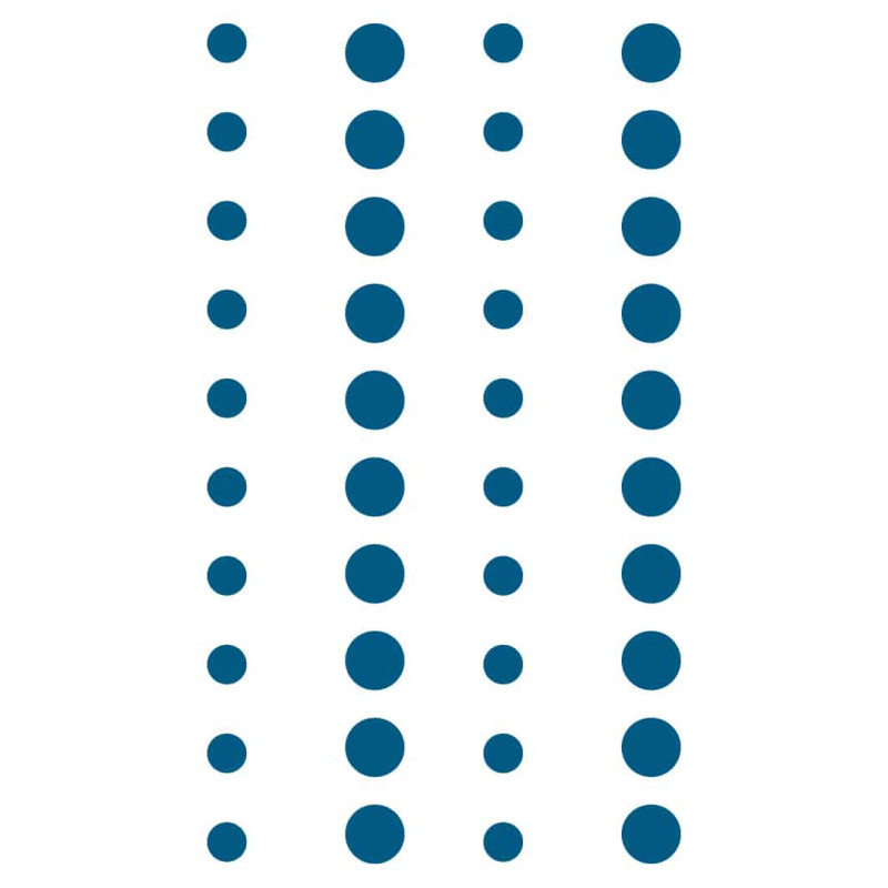 Design5 - Enamel Dots - Dark Blue Sky - D500002ED