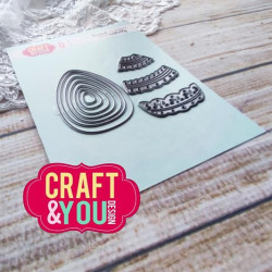 Craft & You - Lace Eggs -...