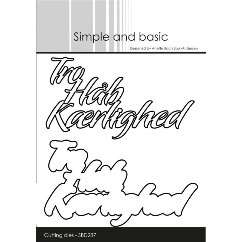 Simple And Basic - Tro-Håb-Kærlighed - SBD287