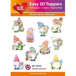 Easy 3D Toppers - Garden...