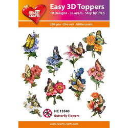 Easy 3D Toppers - Butterfly...