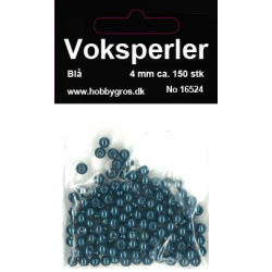 Hobbygros - Voksperler - Blå