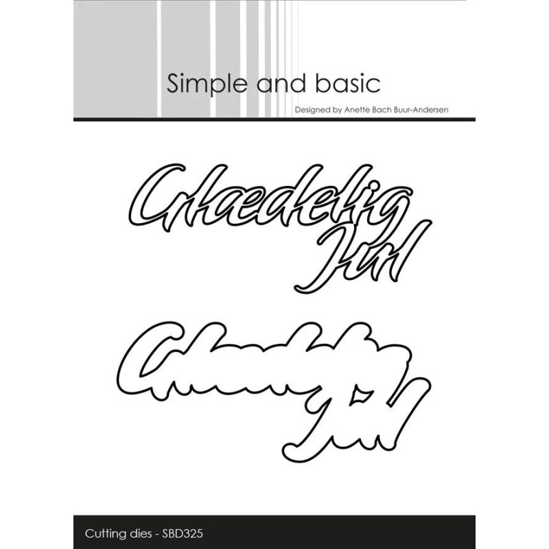 Simple And Basic - Glædelig Jul - SBD325