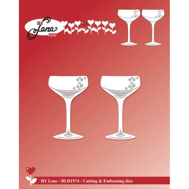 By Lene - Champagne Glasses - BLD1574