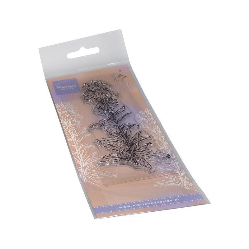 Marianne Design - Clear Stamps - Tiny's Border - Phlox - TC0915