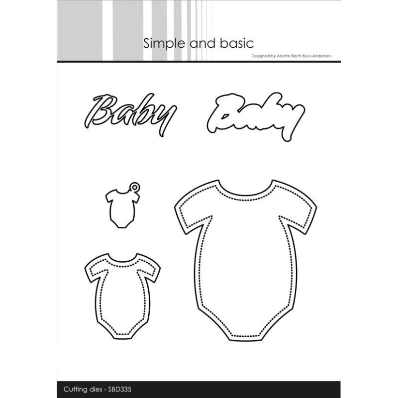 Simple And Basic Baby Onesie SBD335