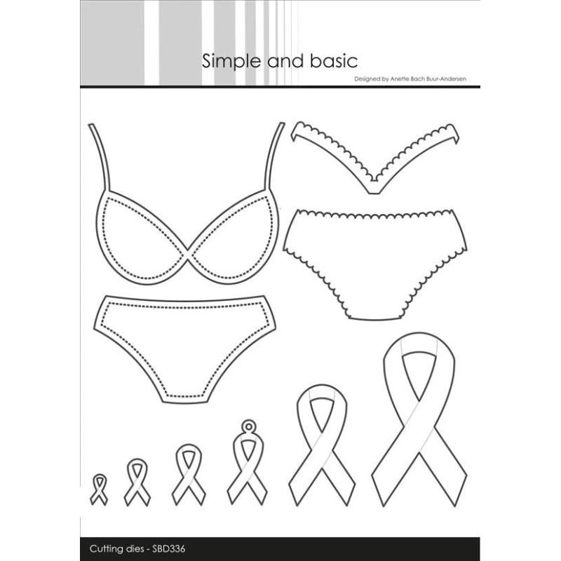 Simple And Basic - Bikini / Bra Set - SBD336