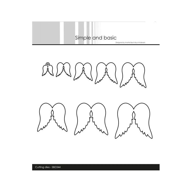 Simple And Basic - Angelwings - SBD344