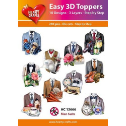 Easy 3D Toppers - Men Suits