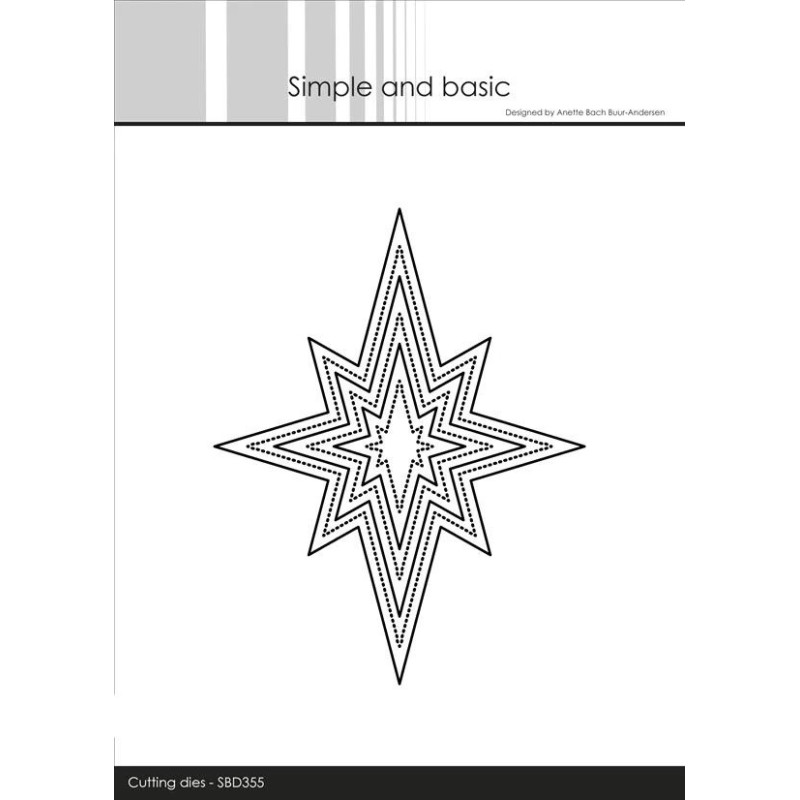 Simple And Basic - Oblong Stars - SBD355