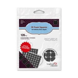 Scrapbook Adhesives - 3D Foam Squares Black