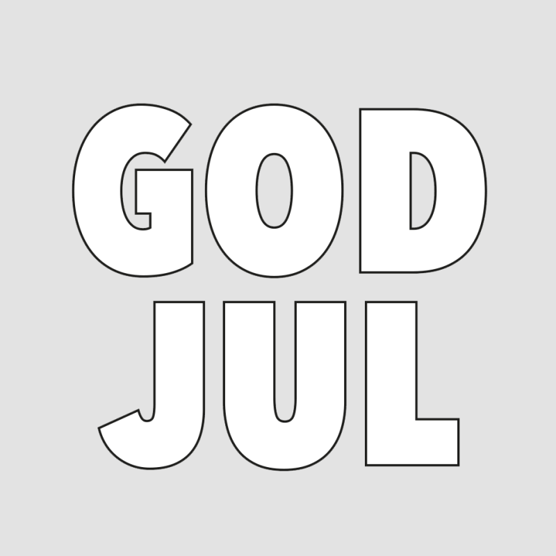 Design5 Stempel God Jul D500148C