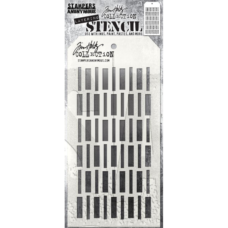 Stampers Anonymous - Tim Holtz - Layered Stencil - Sticks