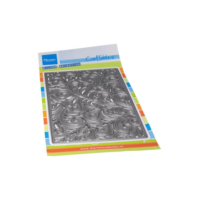 Marianne Design - Craftables - Background Swirls A6 - CR1639