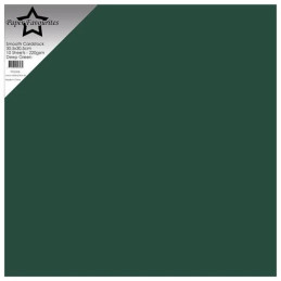 Paper Favourites - Smooth Cardstock 30.5x30.5 cm - Deep Green - PFSS508