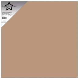 Paper Favourites - Smooth Cardstock 30.5x30.5 cm - Brown - PFSS511