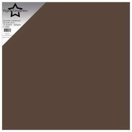 Paper Favourites - Smooth Cardstock 30.5x30.5 cm - Coffee - PFSS512