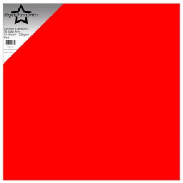 Paper Favourites - Smooth Cardstock 30.5x30.5 cm - Red - PFSS517
