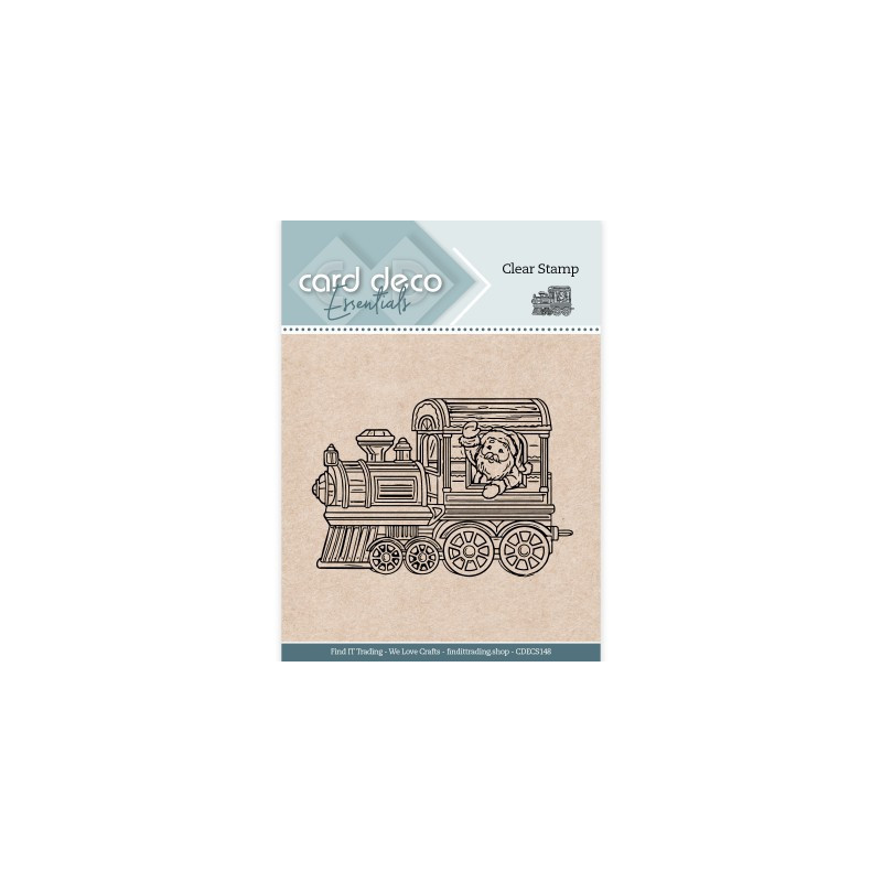 Card Deco Essentials - Clear Stamps - Train