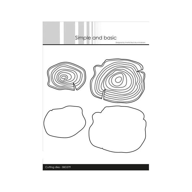 Simple And Basic - Woodgrain Plates - SBD379