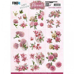 Amy Design - Pink Florals -...
