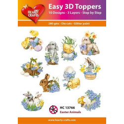 Easy 3D Toppers - Easter...
