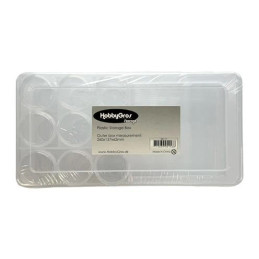 HobbyGros Storage - Plastic Storage Box w/9 Cups - SS117