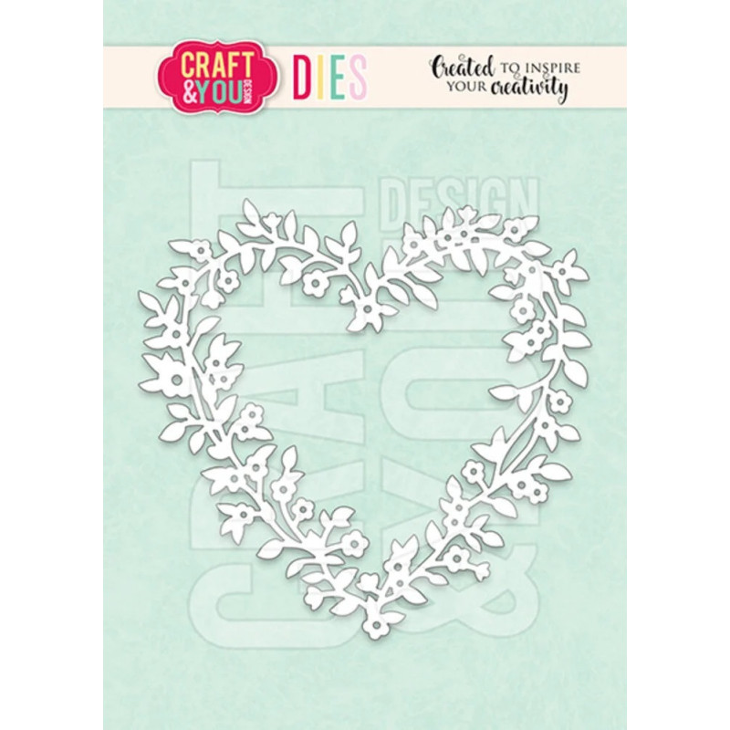 Craft & You - Flowerheart Frame - CW281