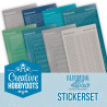 Creative Hobbydots 48 - Sticker Set - Blooming Blue