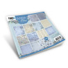 Yvonne Creations - Papirblok - Blooming Blue - Design - YCPP10071