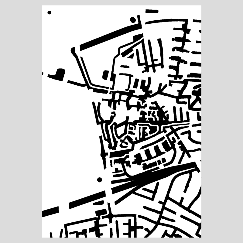 Design5 - Stencil - Vejkort - D500056S