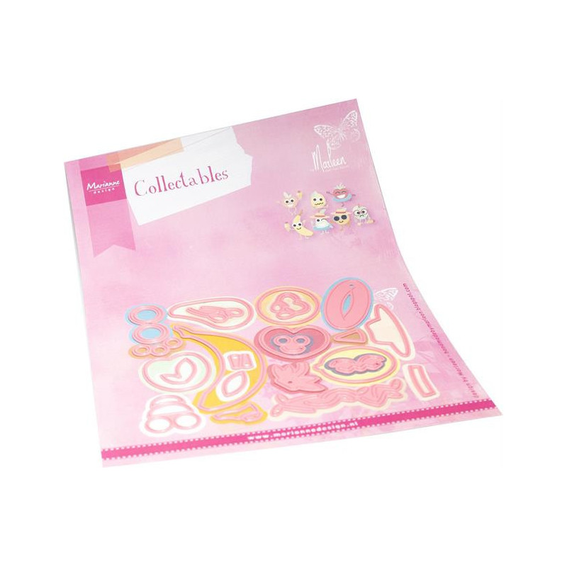 Marianne Design - Collectables - Happy Fruits - COL1551 Marianne Design - Collectables - Happy Fruits - COL1551
