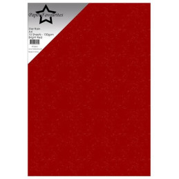 Paper Favourites - Star Rain - Bright Red - PFSS601
