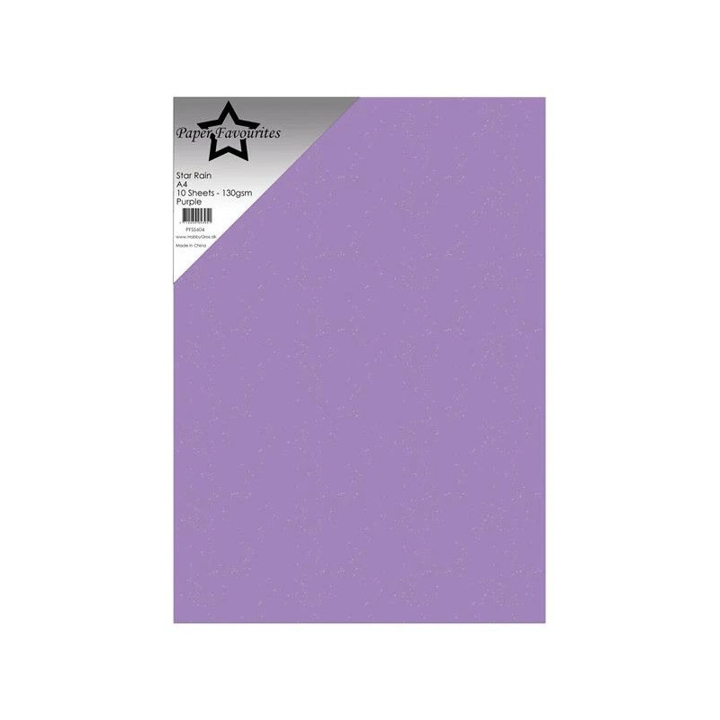 Paper Favourites - Star Rain - Purplem - PFSS604