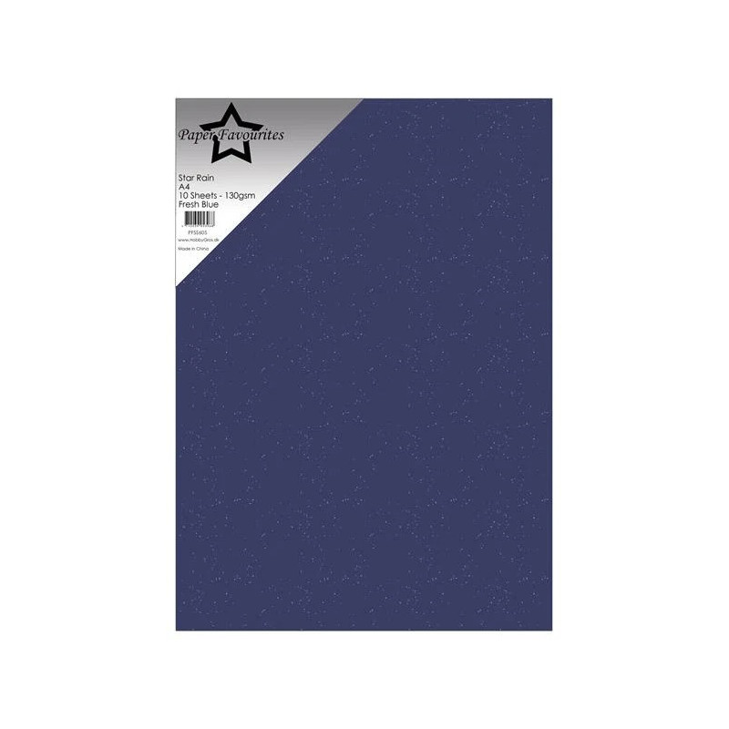 Paper Favourites - Star Rain - Fresh Blue - PFSS605