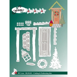 By Lene - Christmas Door -...