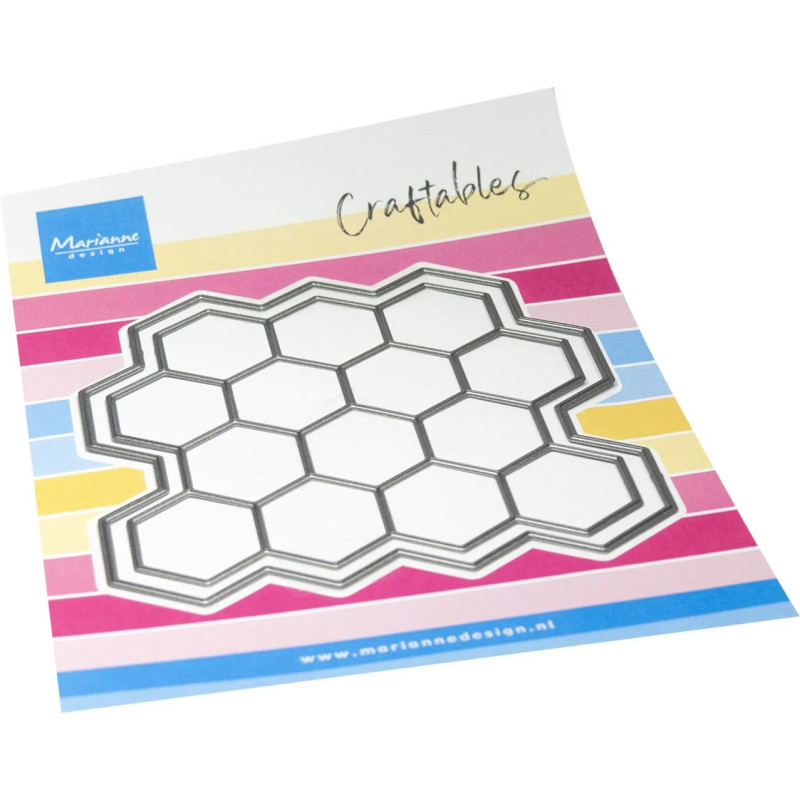 Marianne Design - Craftables - Pixel Hexagon - CR1668