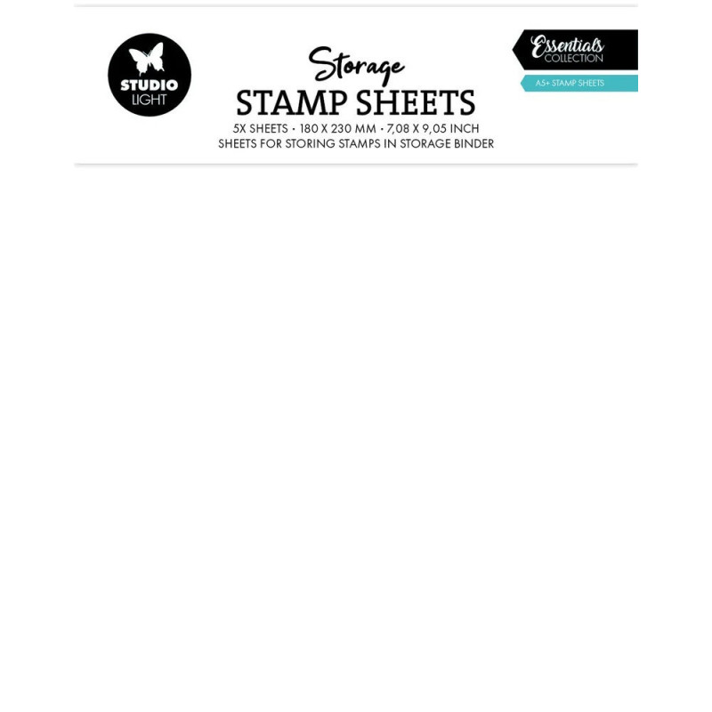 Studio Light - Storage Stamp Sheet A5+ - SL-TO-STOR08