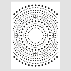 Design5 - Stencil - Dots...