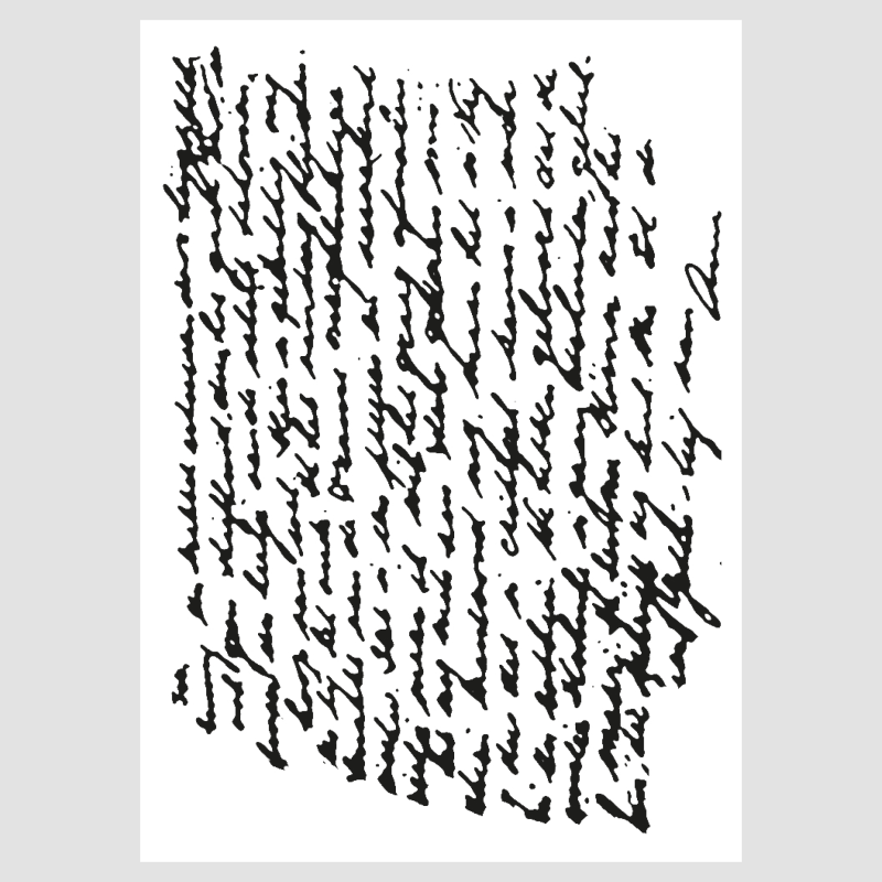 Design5 - Stencil - Script - D500059S