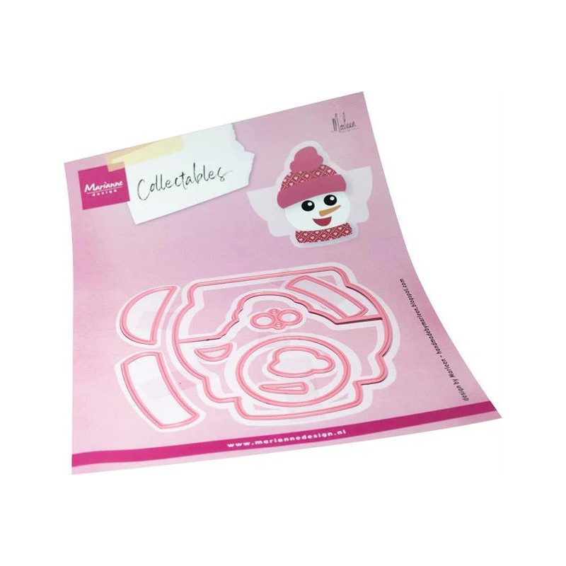 Marianne Design - Collectables - Bagtopper Snowman - COL1557 Marianne Design - Collectables - Bagtopper Snowman - COL1557