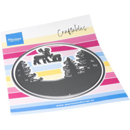 Marianne Design - Craftables - Silhouette Winter scenery - CR1675
