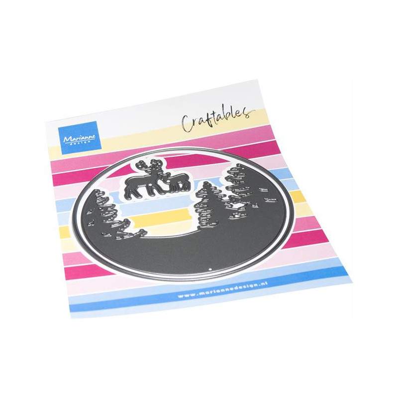 Marianne Design - Craftables - Silhouette Winter scenery - CR1675