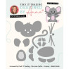 Designed By Anna - Mix And Match Cutting Dies - Mabel Mouse