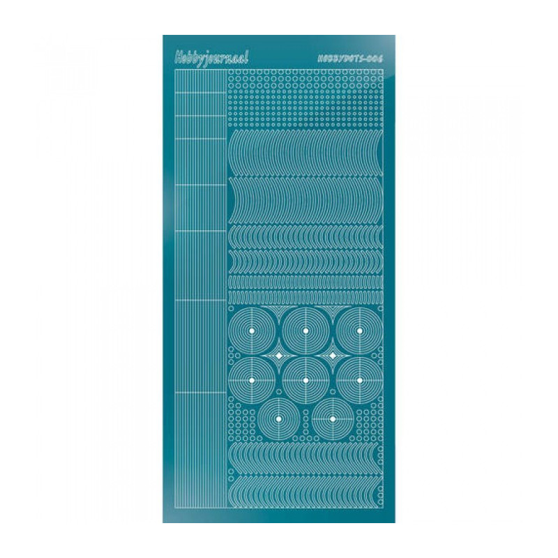Hobbydots Serie 6 - Mirror Turquoise