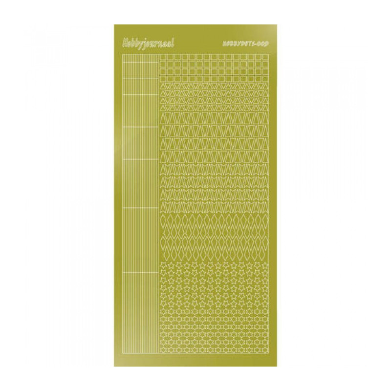 Hobbydots Serie 9 - Mirror Yellow