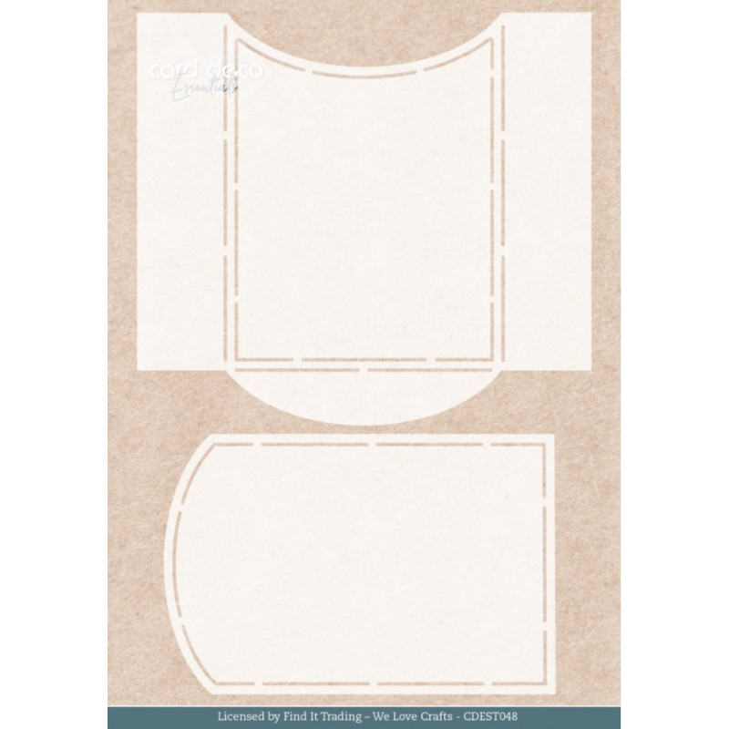 Card Deco Essentials - Stencil A5 - Pocket